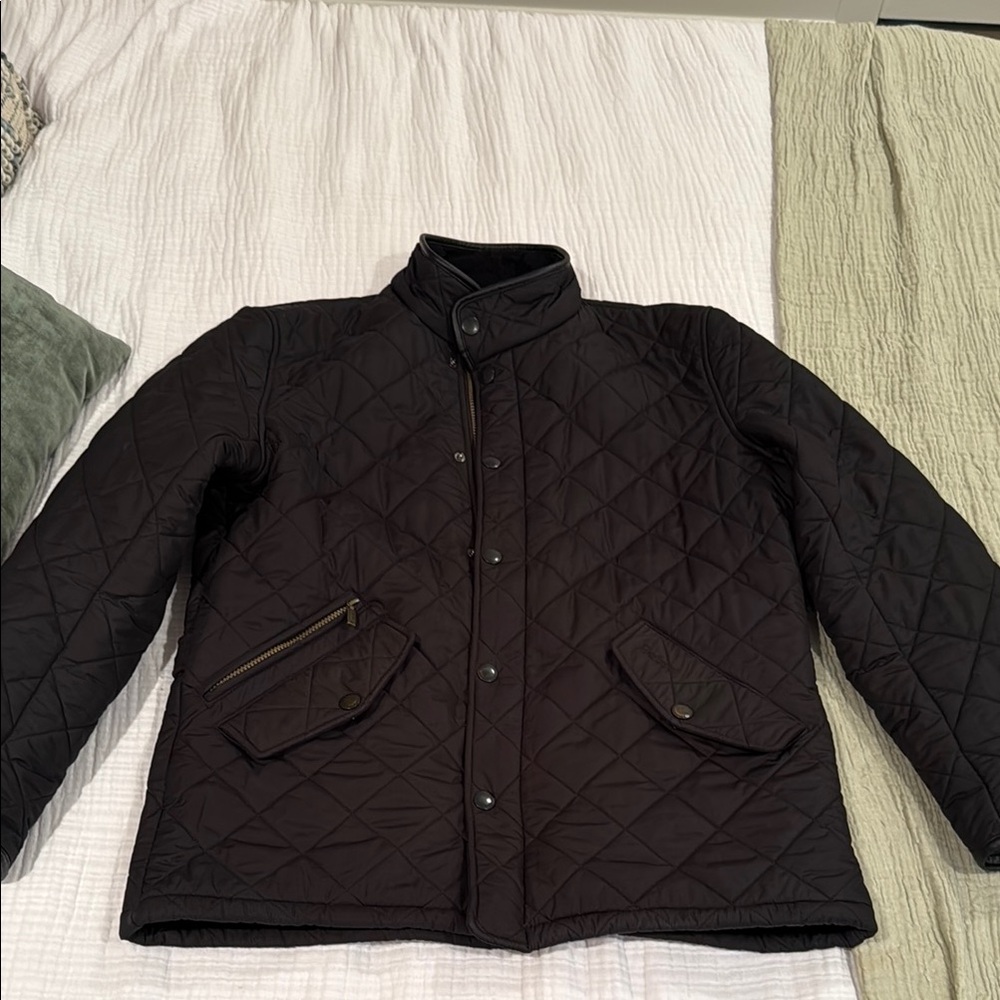 Men's Barbour Powell Diamond Quilted Jacket Size L